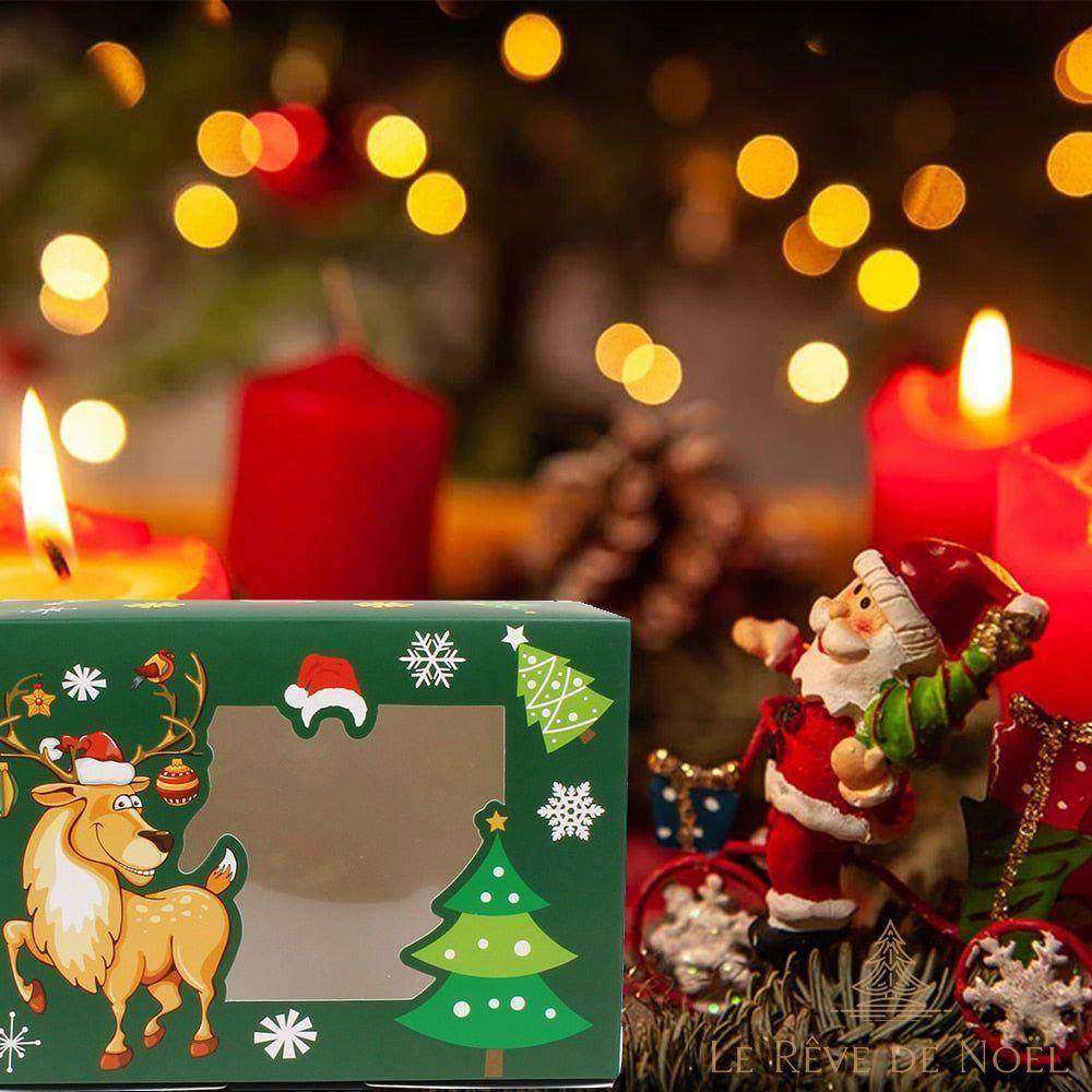 Boîte à biscuits de Noël - Rennes
